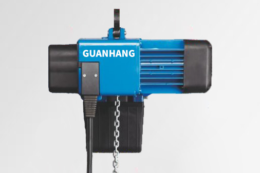 歐式環鏈電動葫蘆參與合肥軌道5號線物料吊運工作